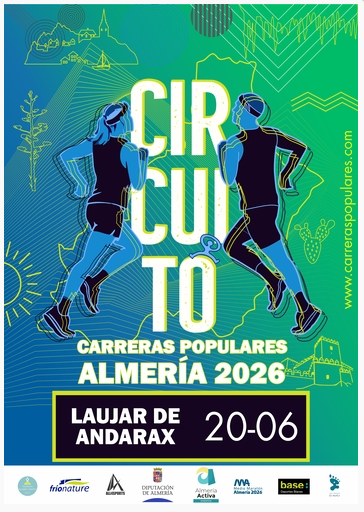 Circuito Carreras Populares 2026. Laujar 20-06-25
